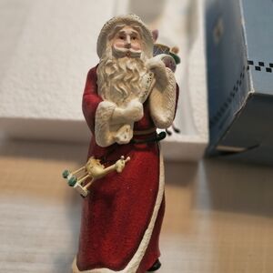 Santa Claus Holiday Figurine - Red and White
